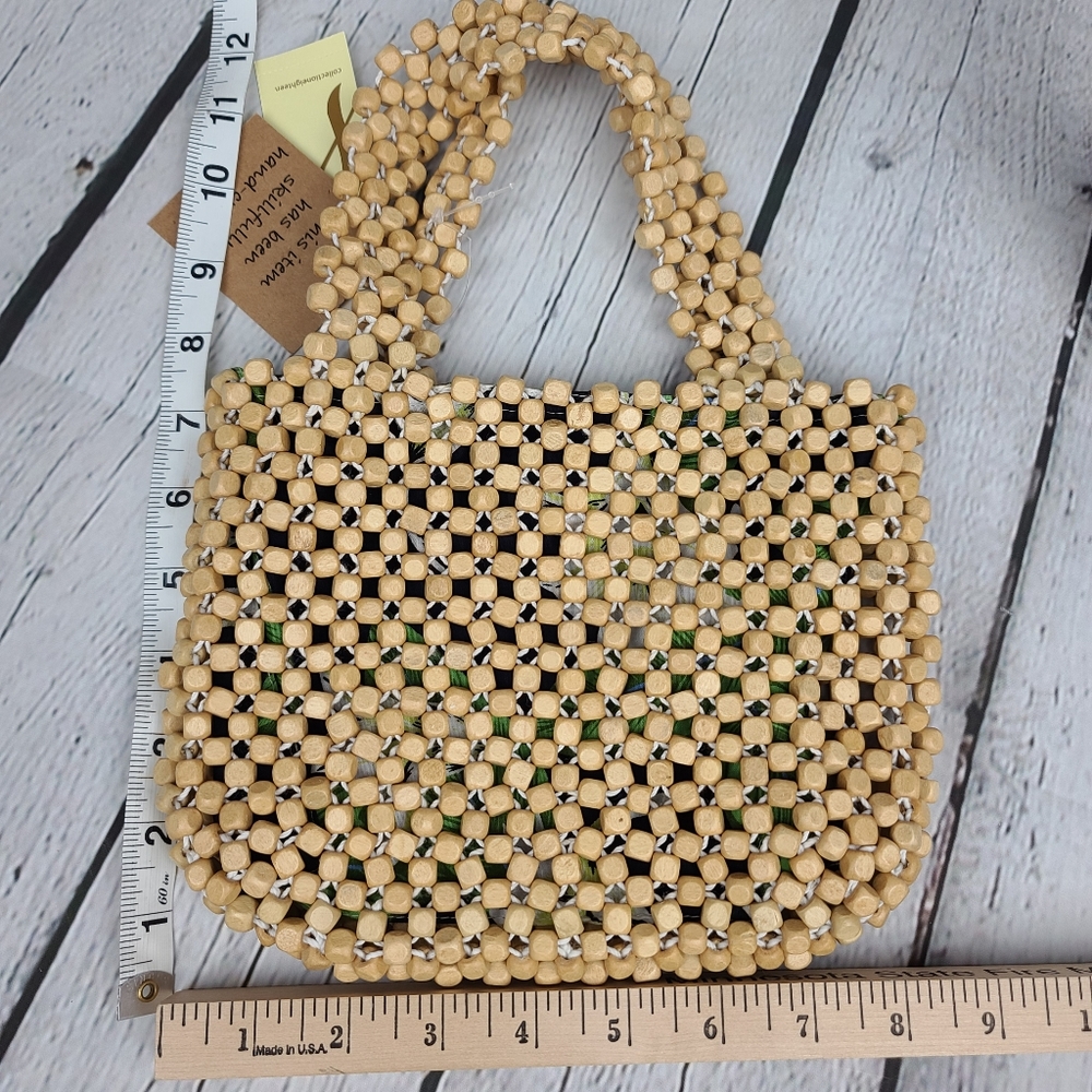 Handcrafted Small Beaded Bag - Picture 5 of 8